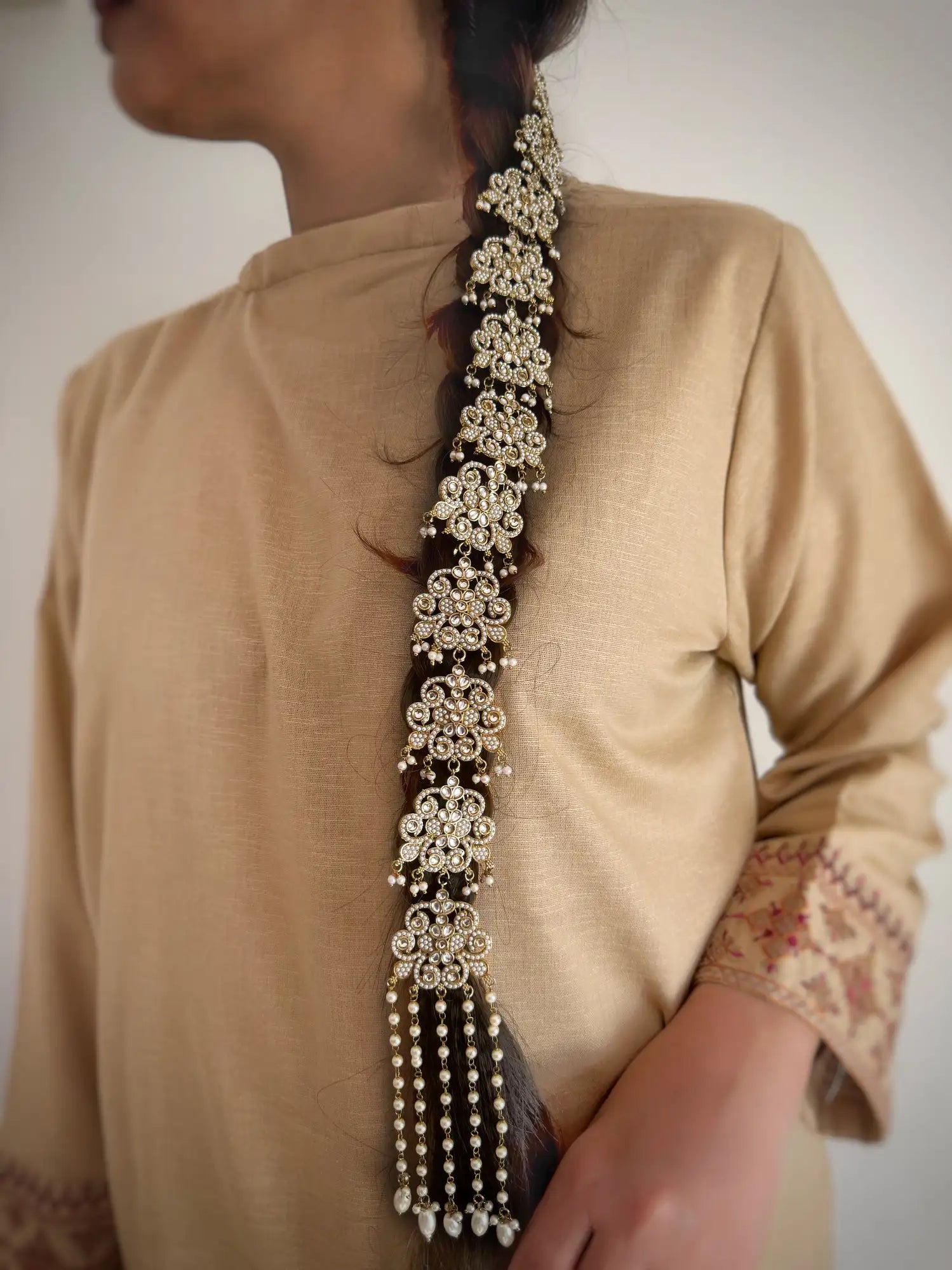 Hair Accessories in Pearl