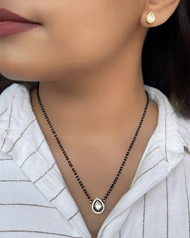 Drop shape daily wear Mangal sutra