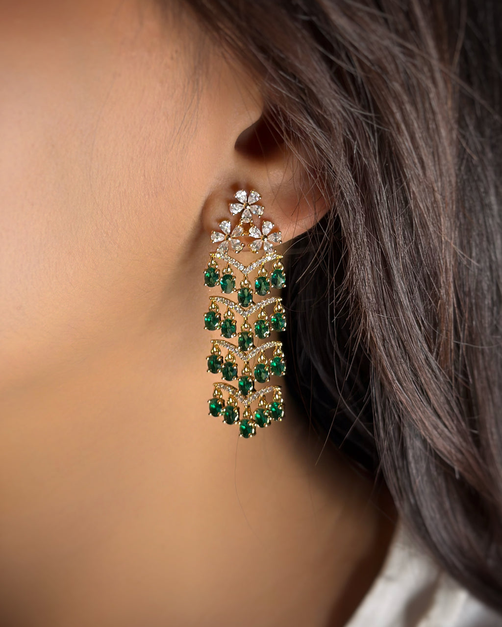 Cascade Drop Earrings