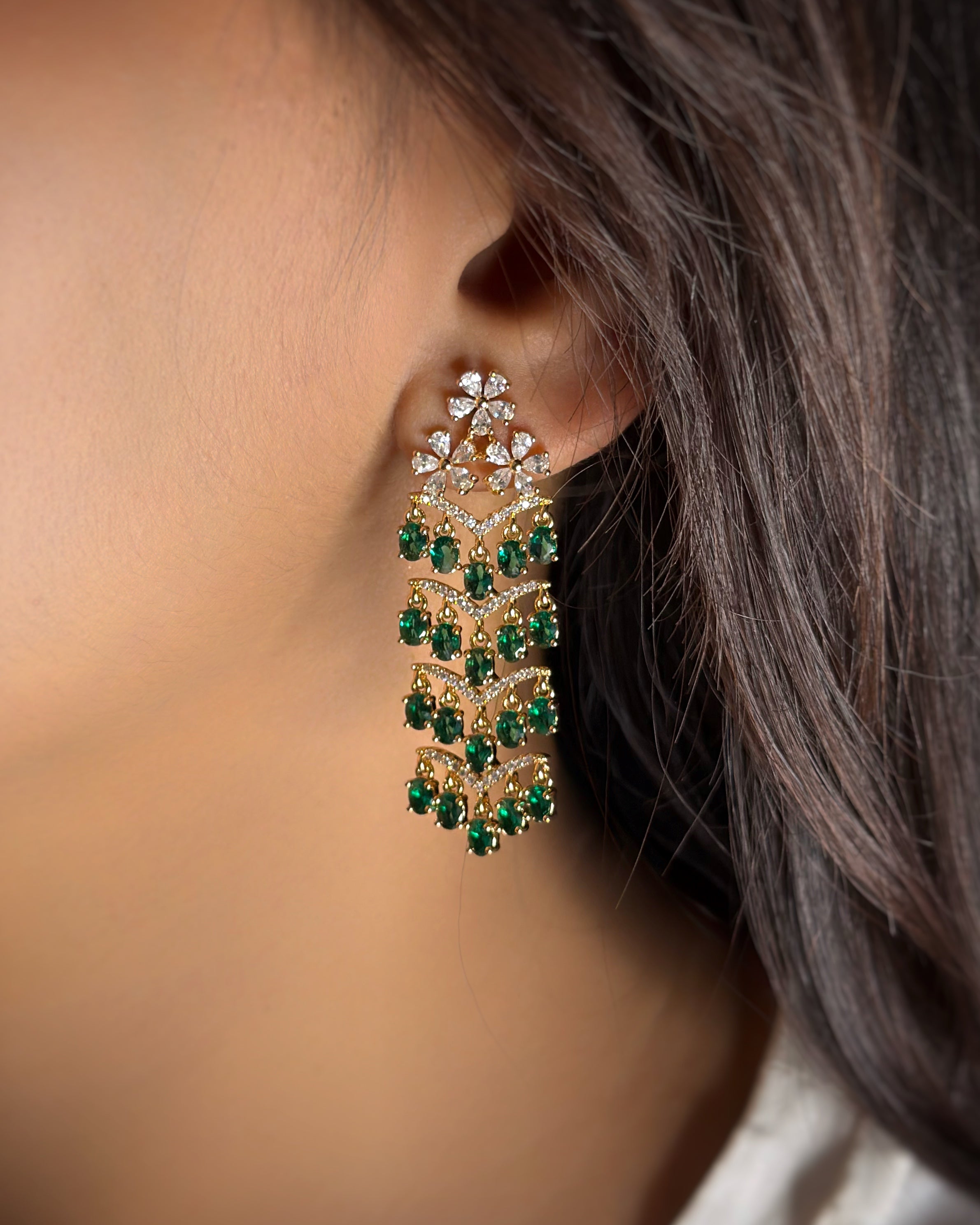 Cascade Drop Earrings