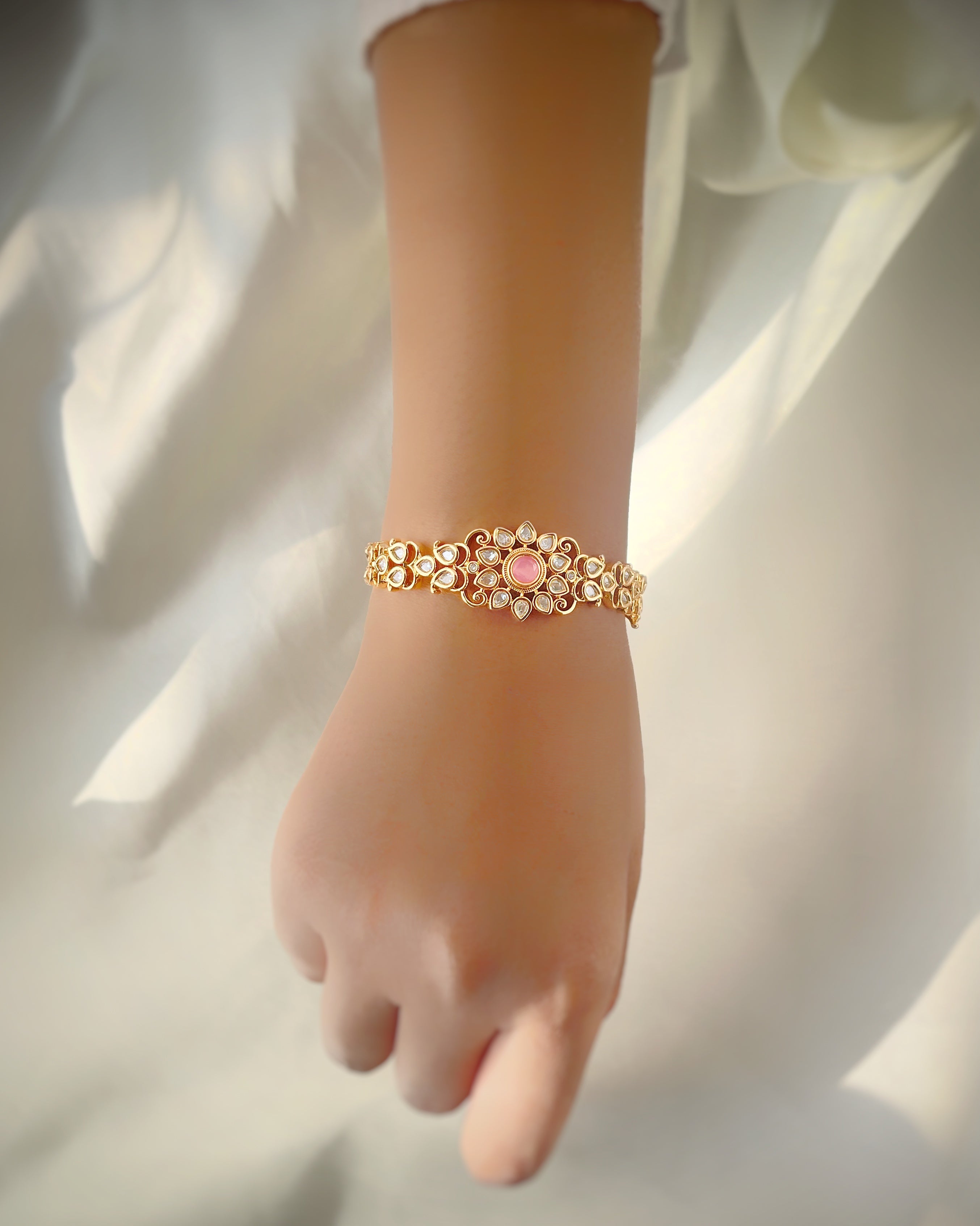 Kundan Bloom bracelet